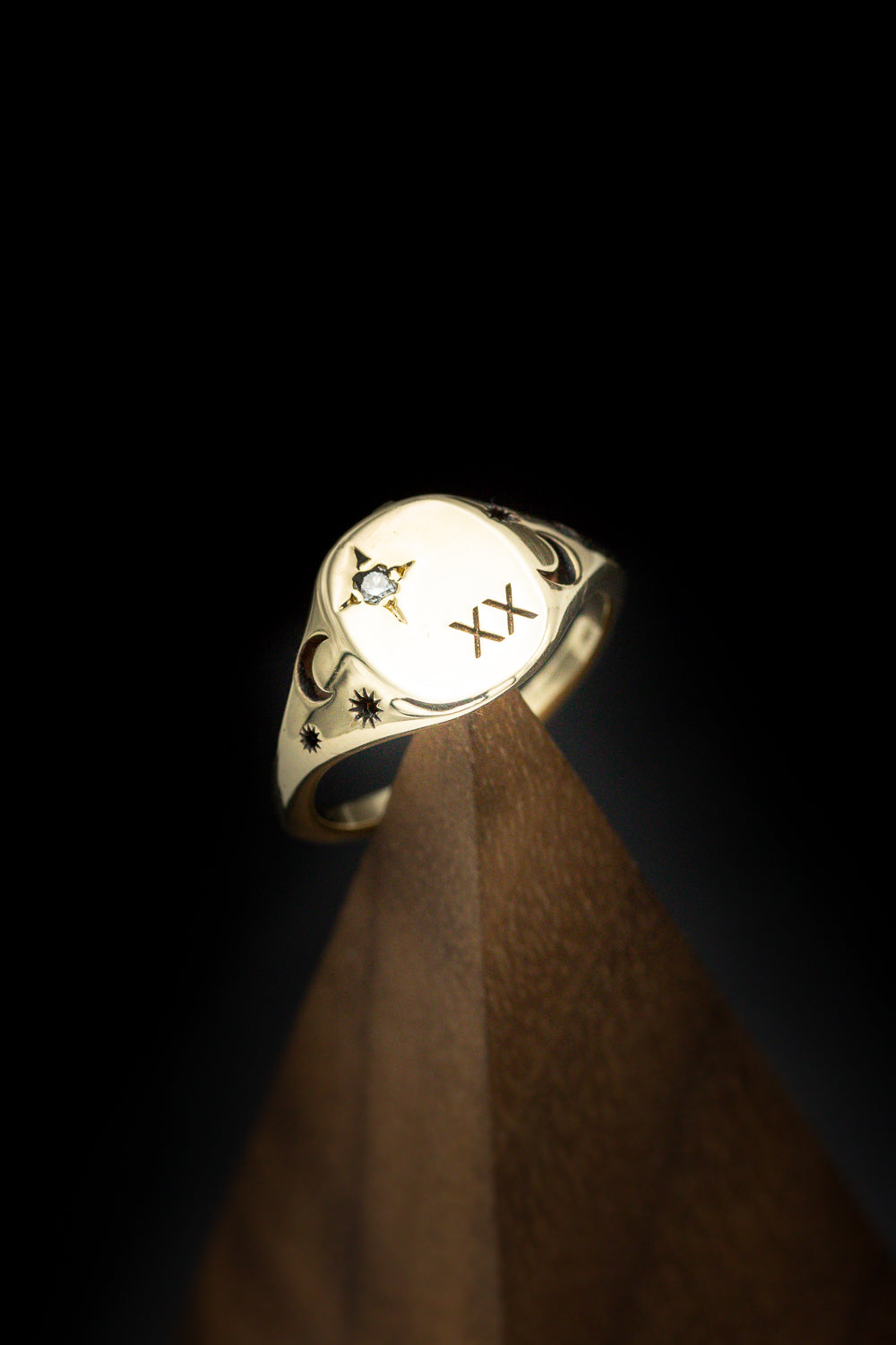 CUSTOM ENGRAVED CLASS RING / CUSTOM SIGNET RING-14