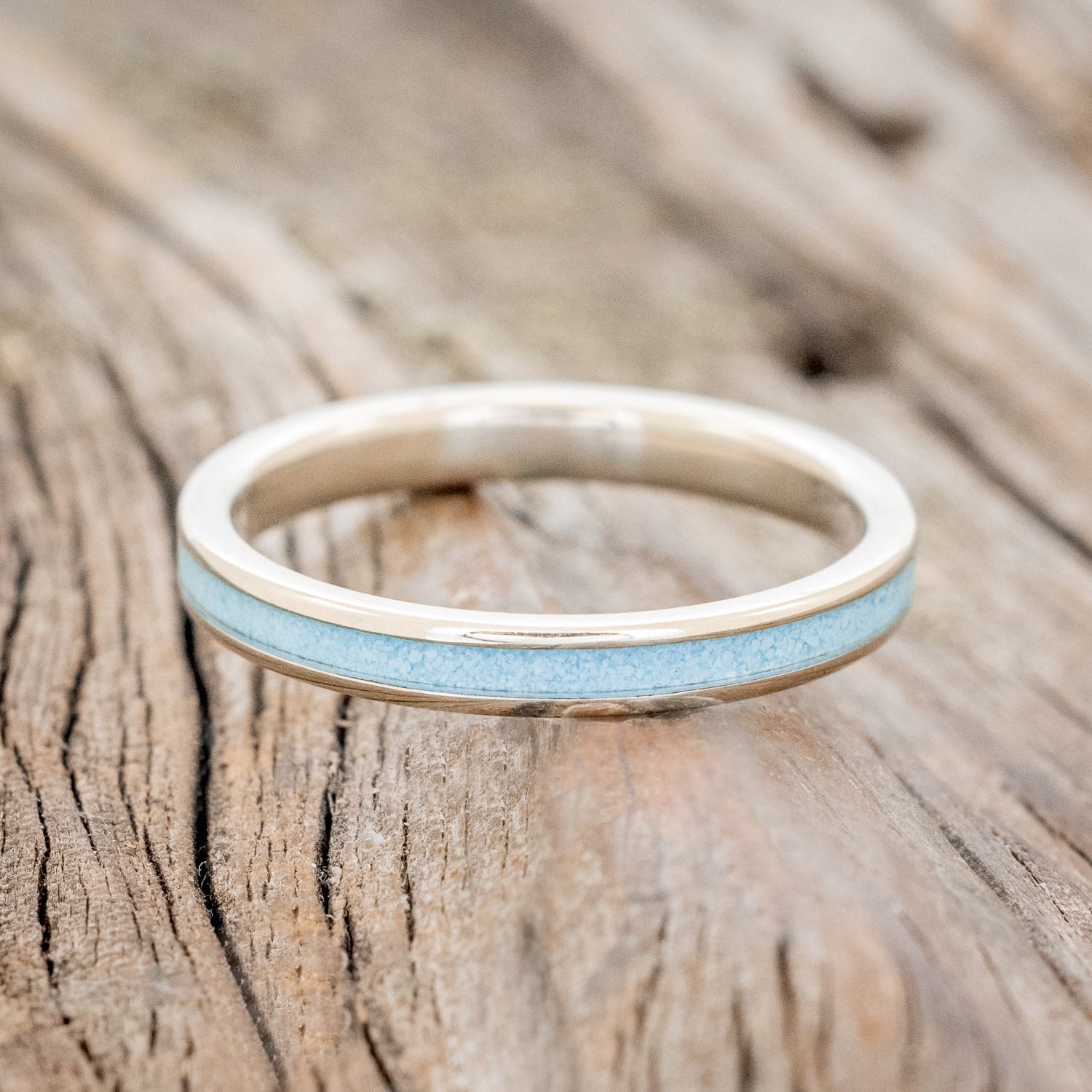 "ETERNA" - TURQUOISE STACKING BAND-20