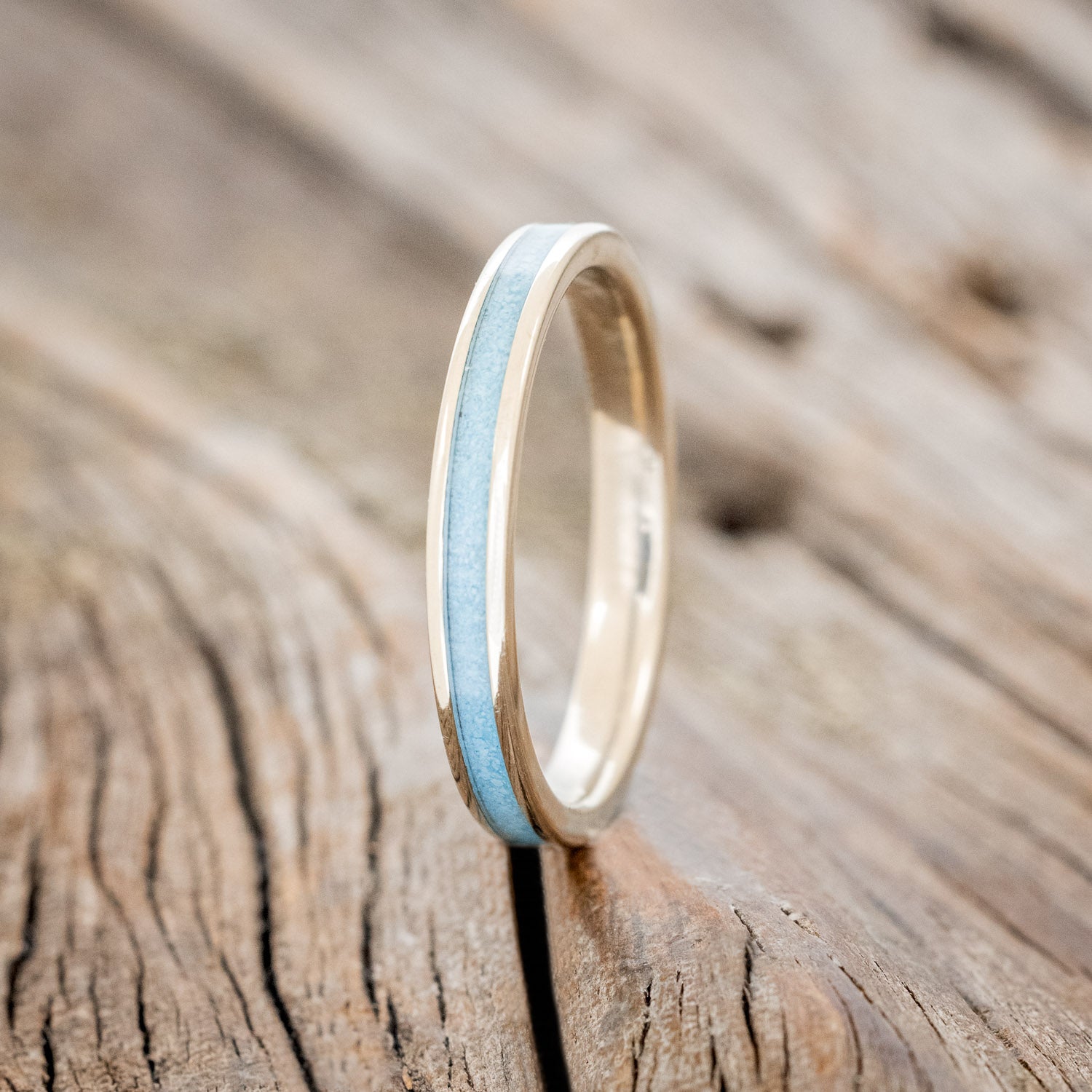 "ETERNA" - TURQUOISE STACKING BAND-19