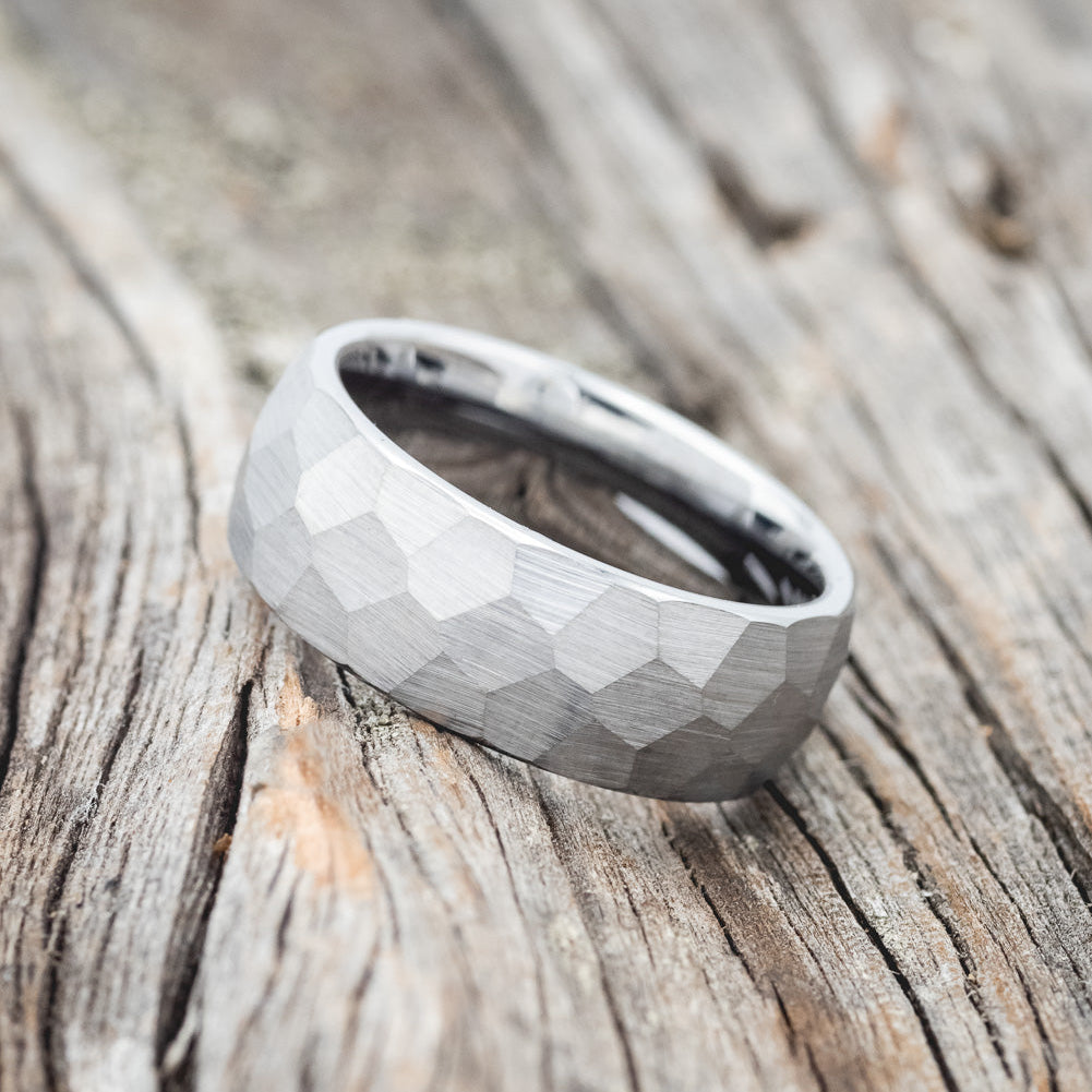 FACETED TUNGSTEN RINGS-11