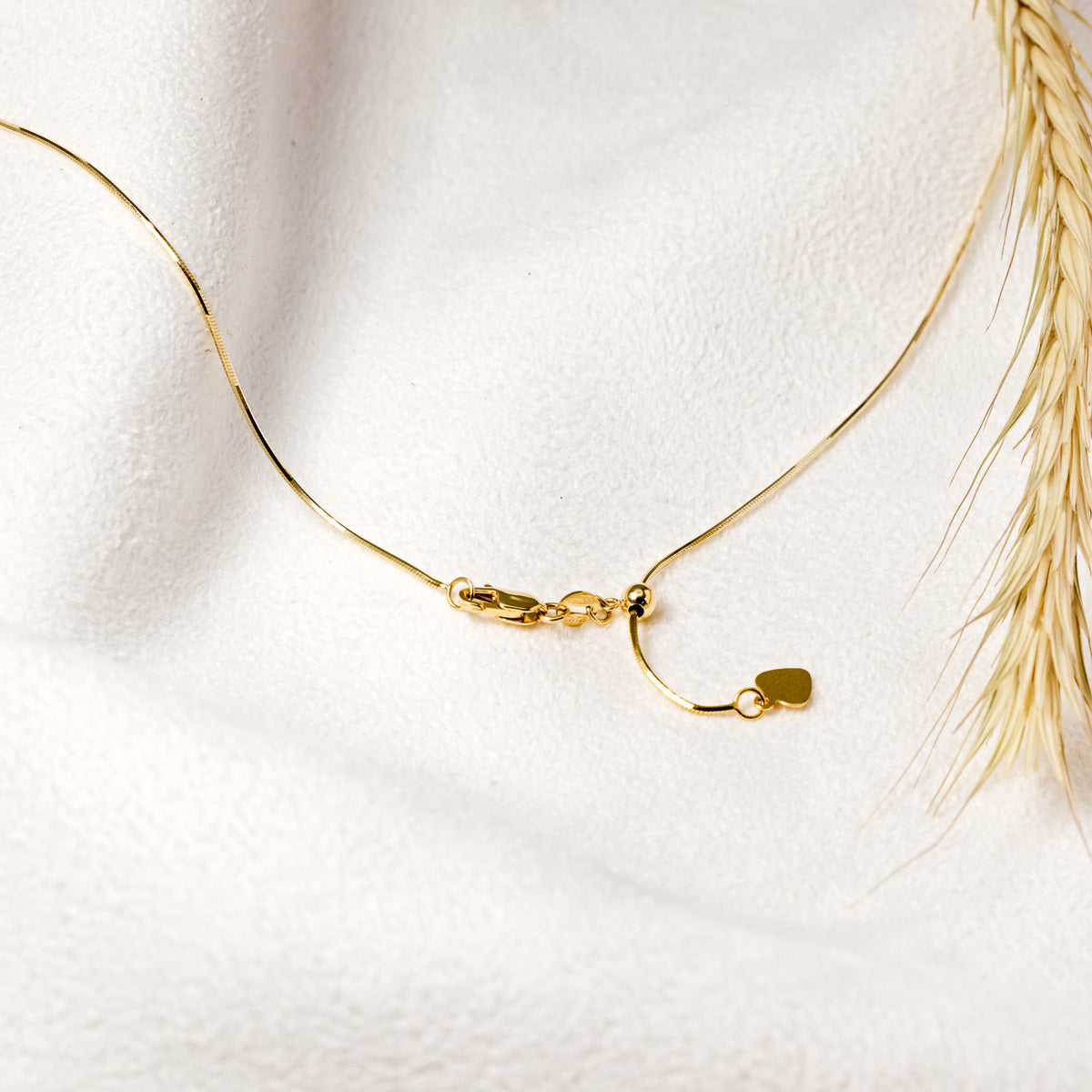 ADJUSTABLE SNAKE CHAIN NECKLACE-2