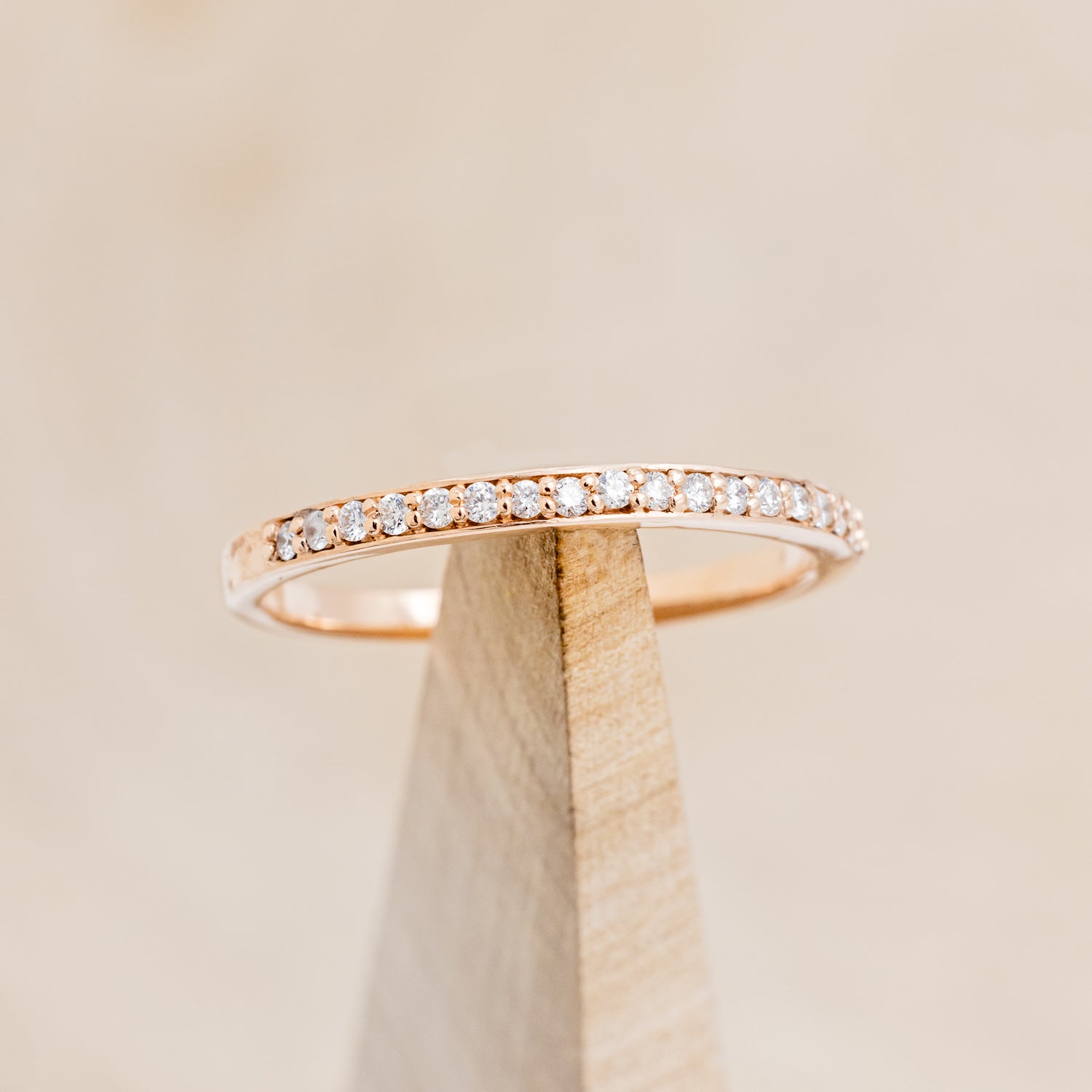 "OPHELIA" - CUSHION CUT SALT & PEPPER DIAMOND ENGAGEMENT RING WITH "STELLA" STACKING BAND-18