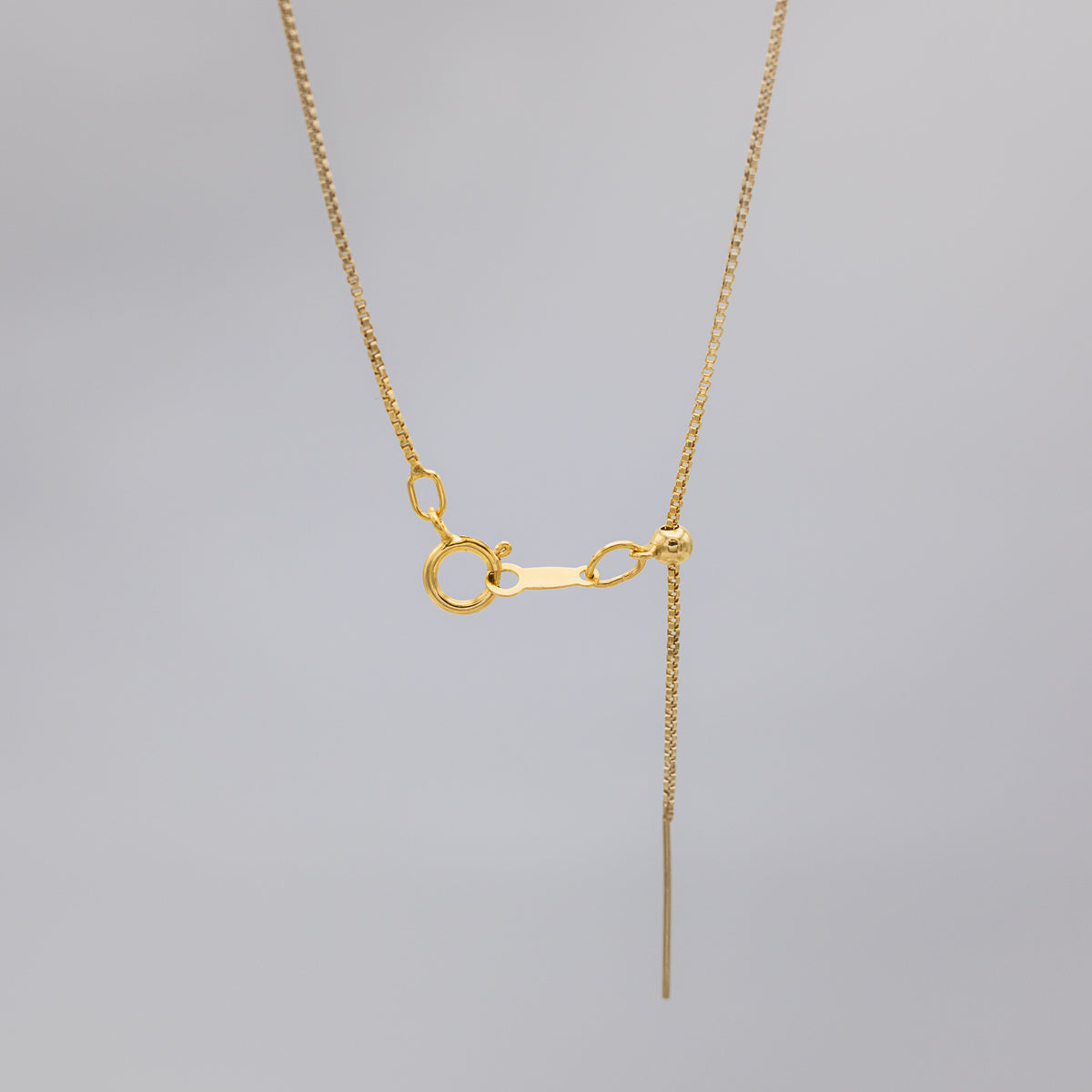 ADJUSTABLE THREADER BOX CHAIN NECKLACE-6