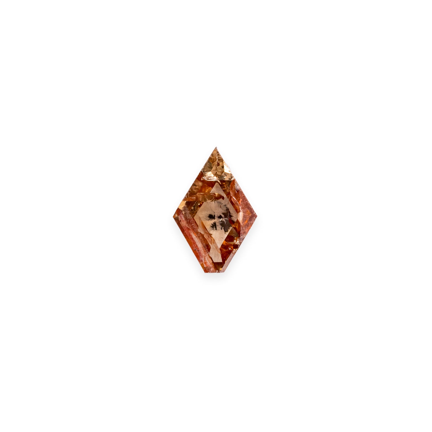 "ELOISE" - KITE CUT CALICO SALT & PEPPER DIAMOND-2