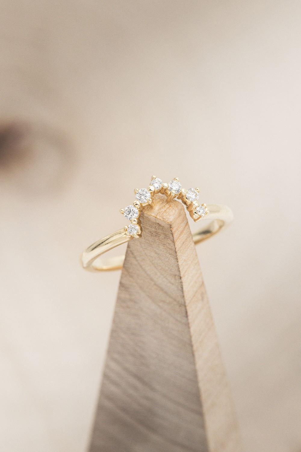 "LAVERNA" - PEAR-SHAPED LAB-GROWN EMERALD ENGAGEMENT RING WITH DIAMOND HALO-24