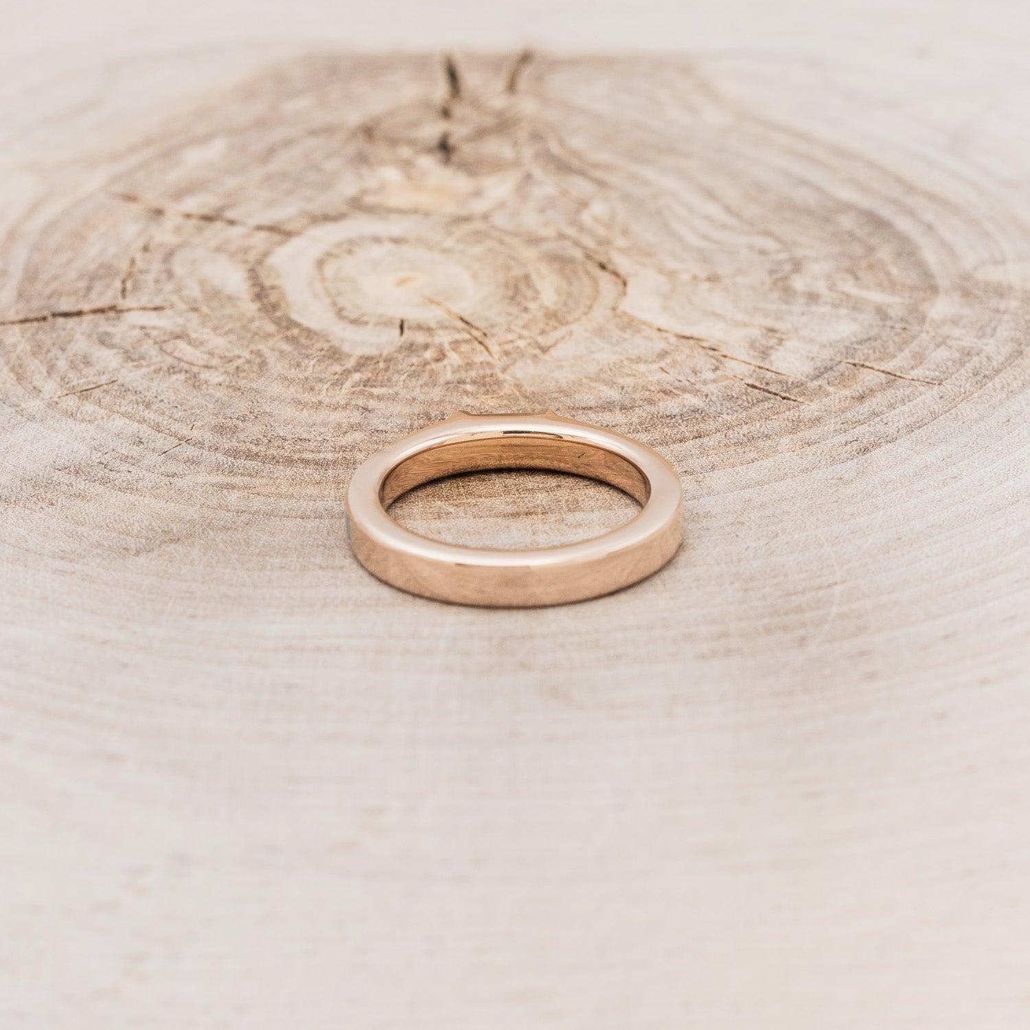 14K GOLD WEDDING BAND WITH AMETHYST CENTER STONE & TURQUOISE INLAYS-11