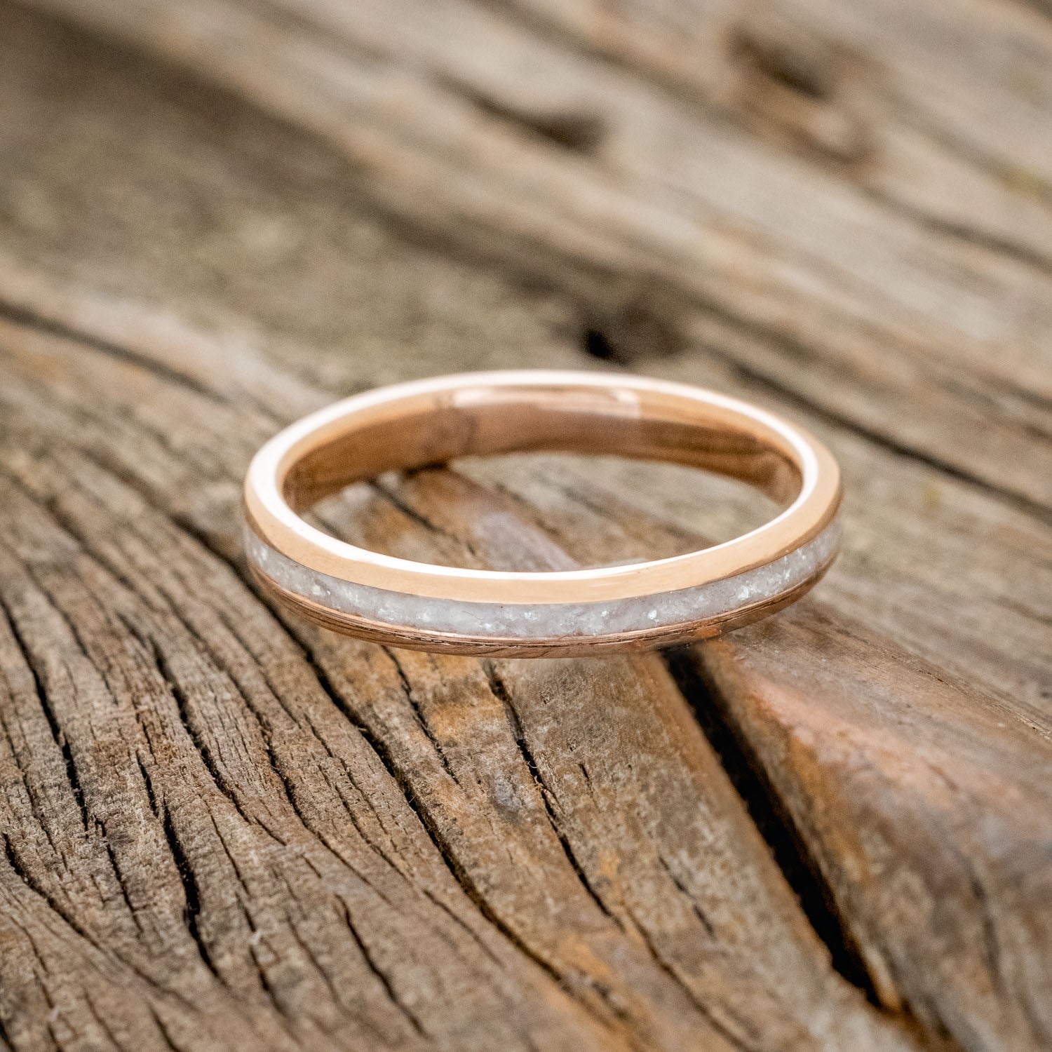 "ETERNA" - DIAMOND DUST STACKING BAND-12