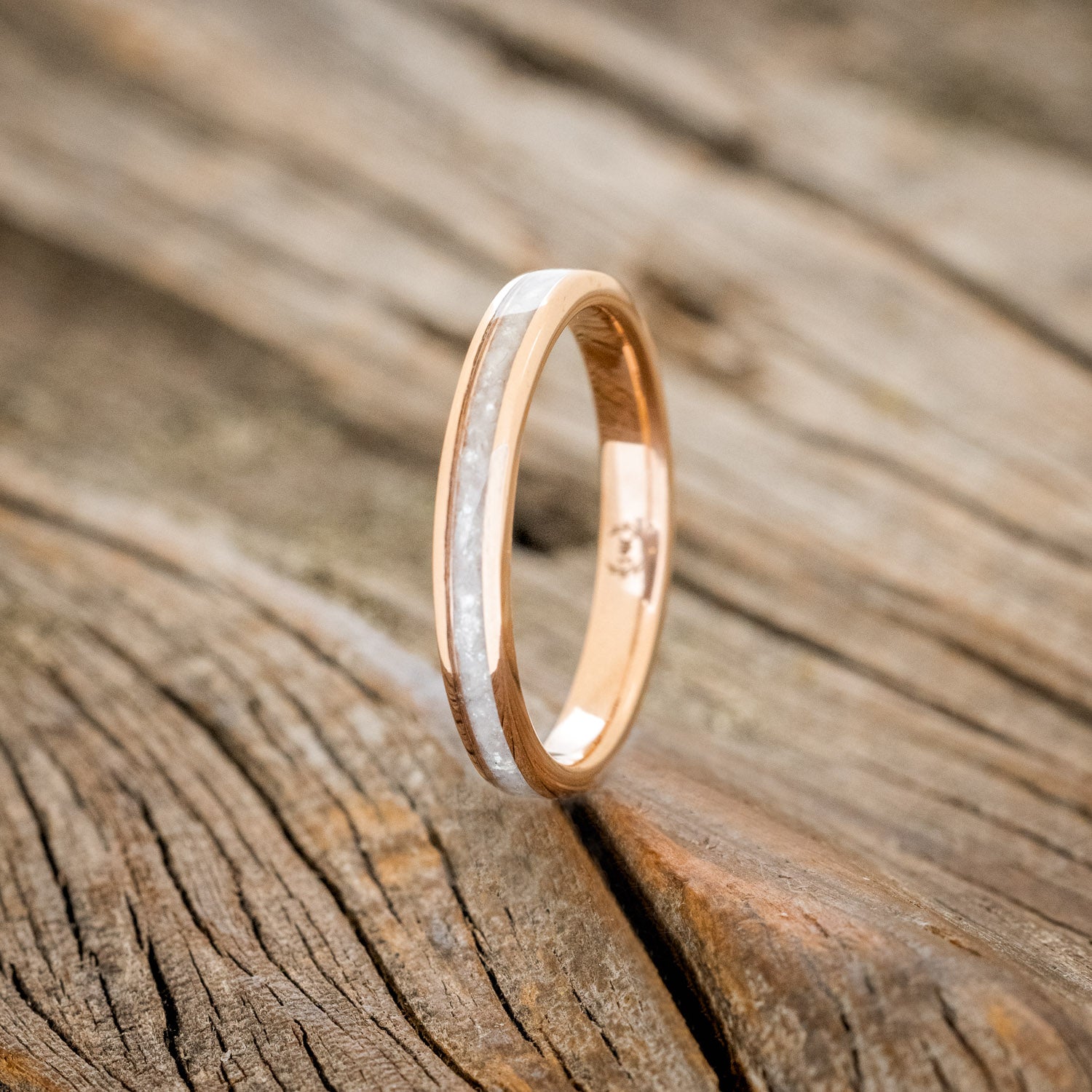 "ETERNA" - DIAMOND DUST STACKING BAND-10