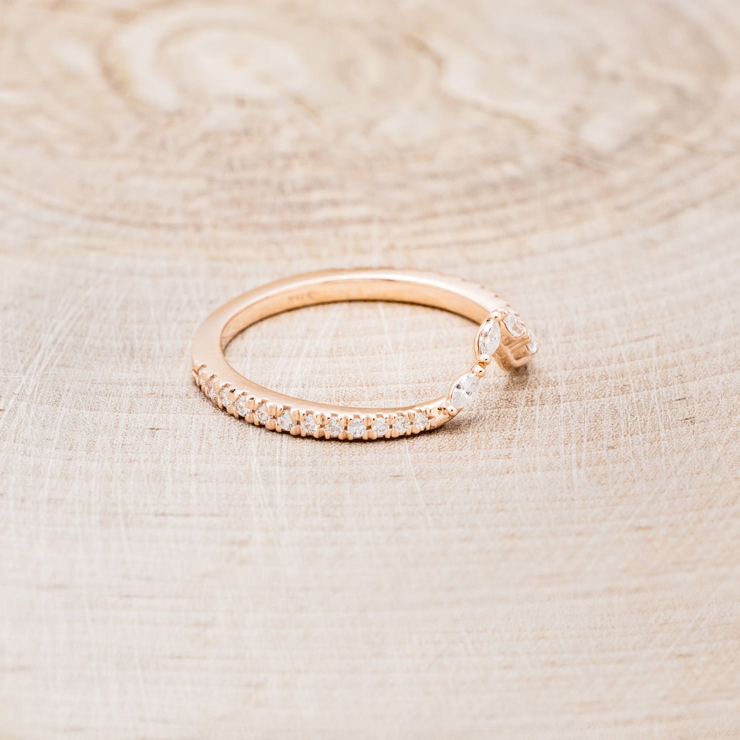 "NORTH STAR" - OVAL LAB-GROWN ALEXANDRITE ENGAGEMENT RING WITH DIAMOND ACCENTS & TRACER-33