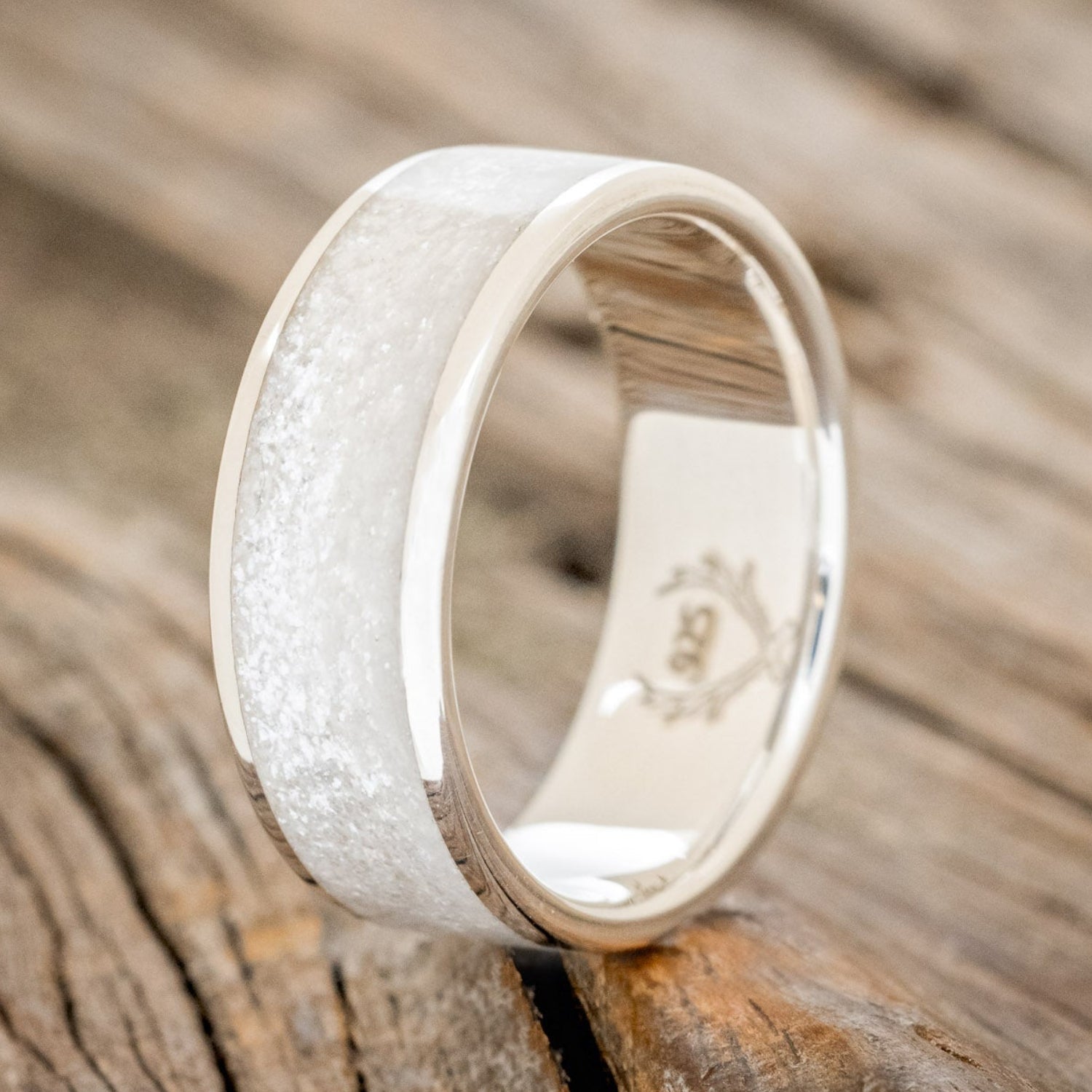 "RAINIER" - DIAMOND DUST WEDDING RING-13