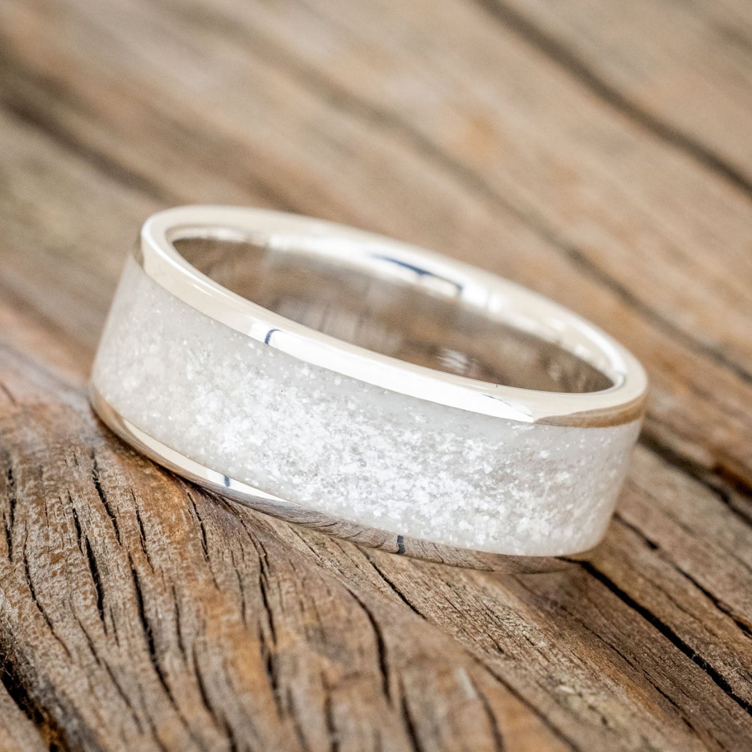 "RAINIER" - DIAMOND DUST WEDDING RING-14