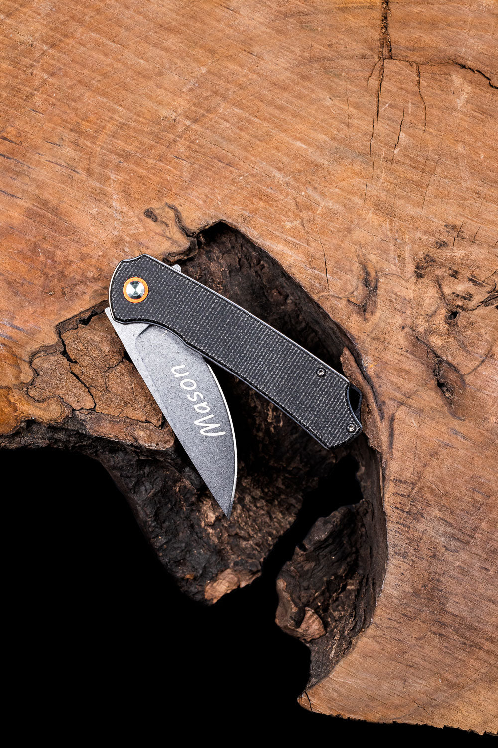 CUSTOM ENGRAVED SMALL POINT KNIFE-4