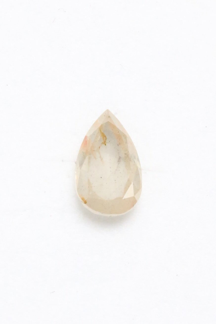 1.51ct 9.55 x 5.54 x 3.17mm DOUBLE CUT PEAR SALT & PEPPER DIAMOND-2