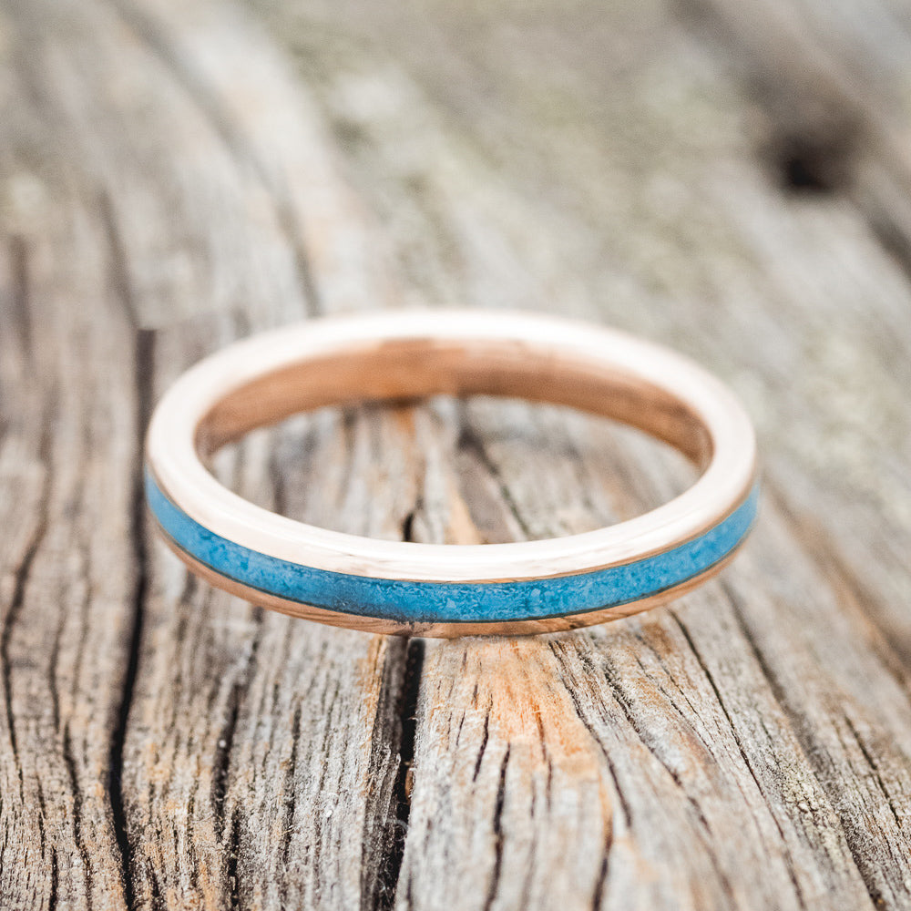 "ETERNA" - TURQUOISE STACKING BAND-16