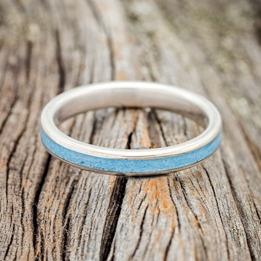 "ETERNA" - TURQUOISE STACKING BAND-10