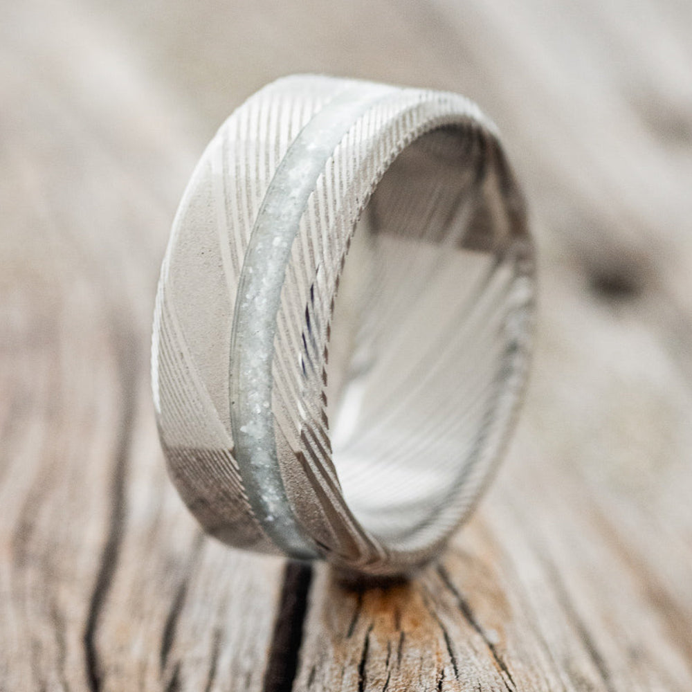 "VERTIGO" - DIAMOND DUST WEDDING RING-7