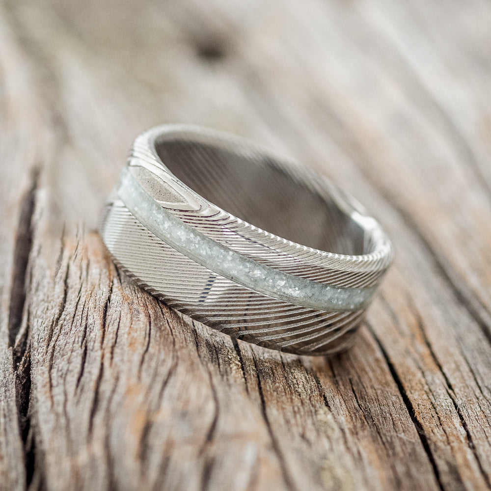 "VERTIGO" - DIAMOND DUST WEDDING RING-8