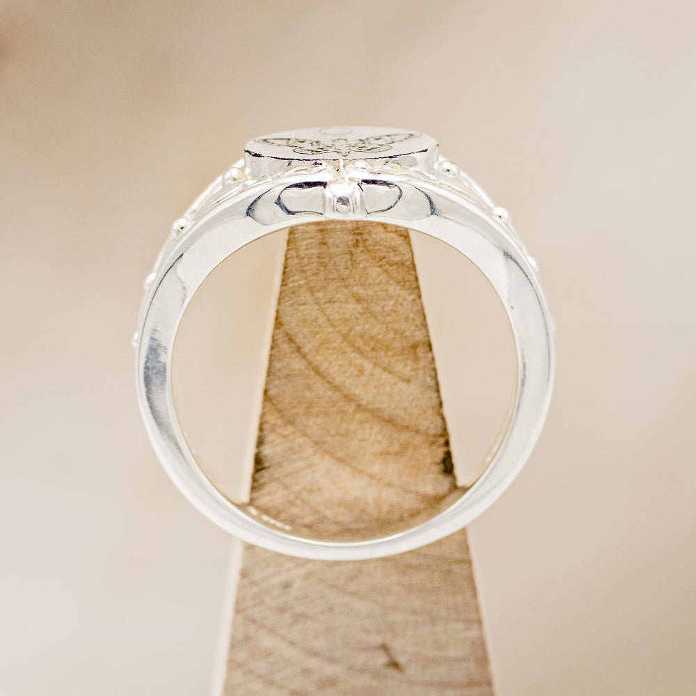 "ZERA" - CUSTOM ENGRAVED SIGNET RING-6