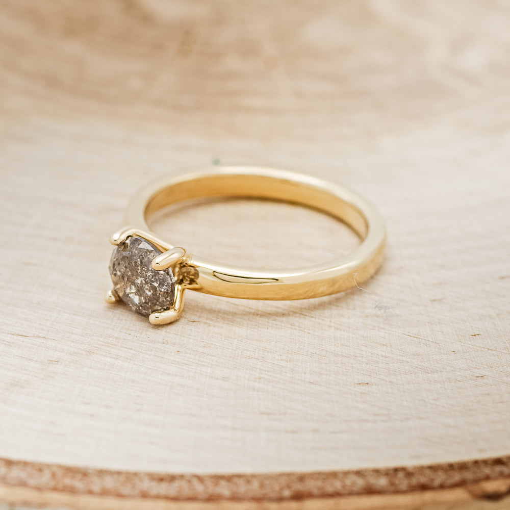 "LEXI" - SOLITAIRE ENGAGEMENT RING - MOUNTING ONLY - SELECT YOUR OWN STONE-3