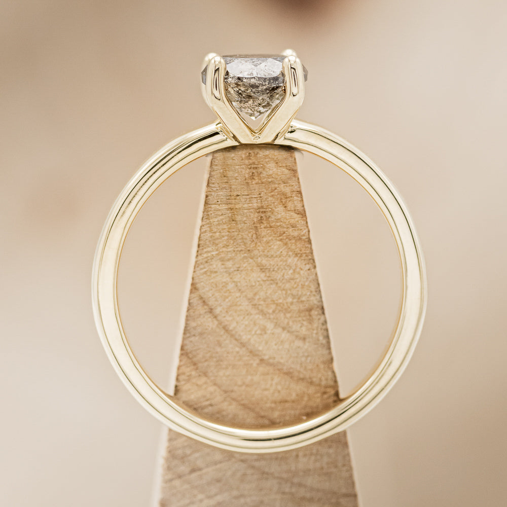 "LEXI" - SOLITAIRE ENGAGEMENT RING - MOUNTING ONLY - SELECT YOUR OWN STONE-5