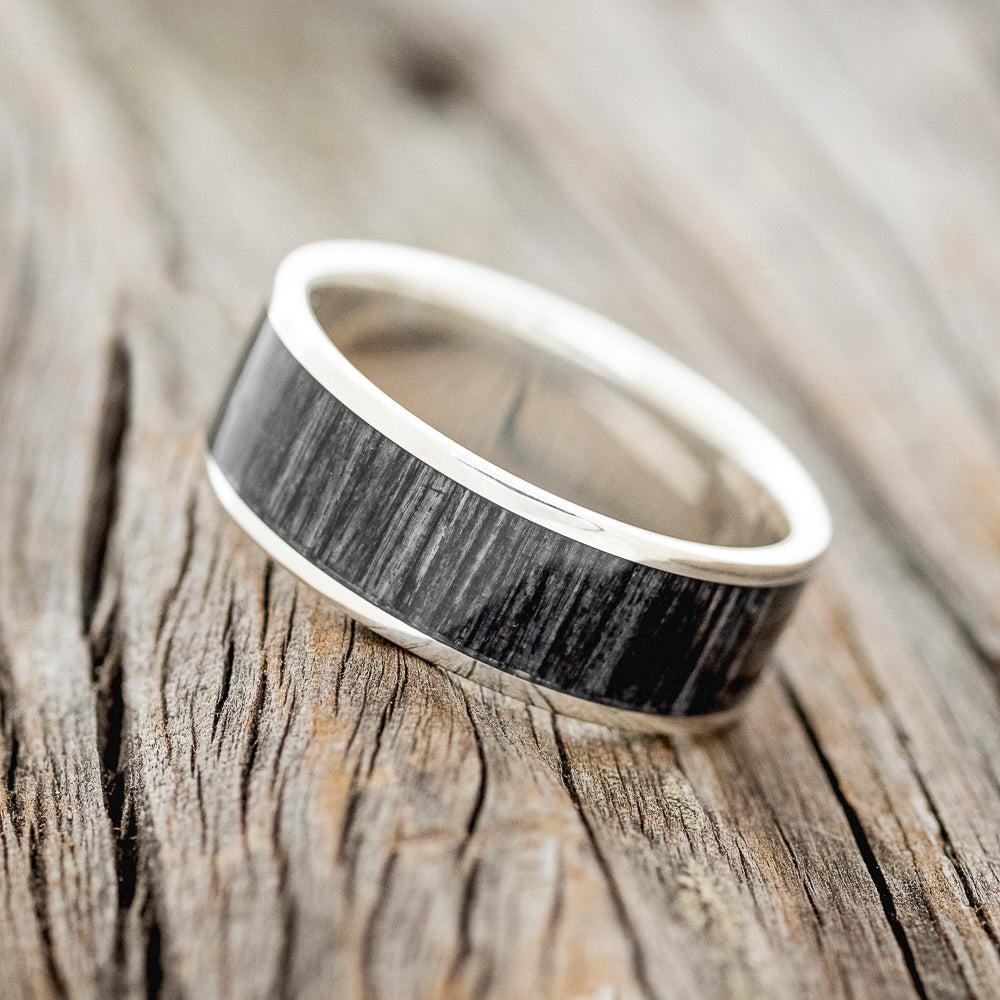 "RAINIER" - GREY BIRCH WOOD WEDDING BAND-5