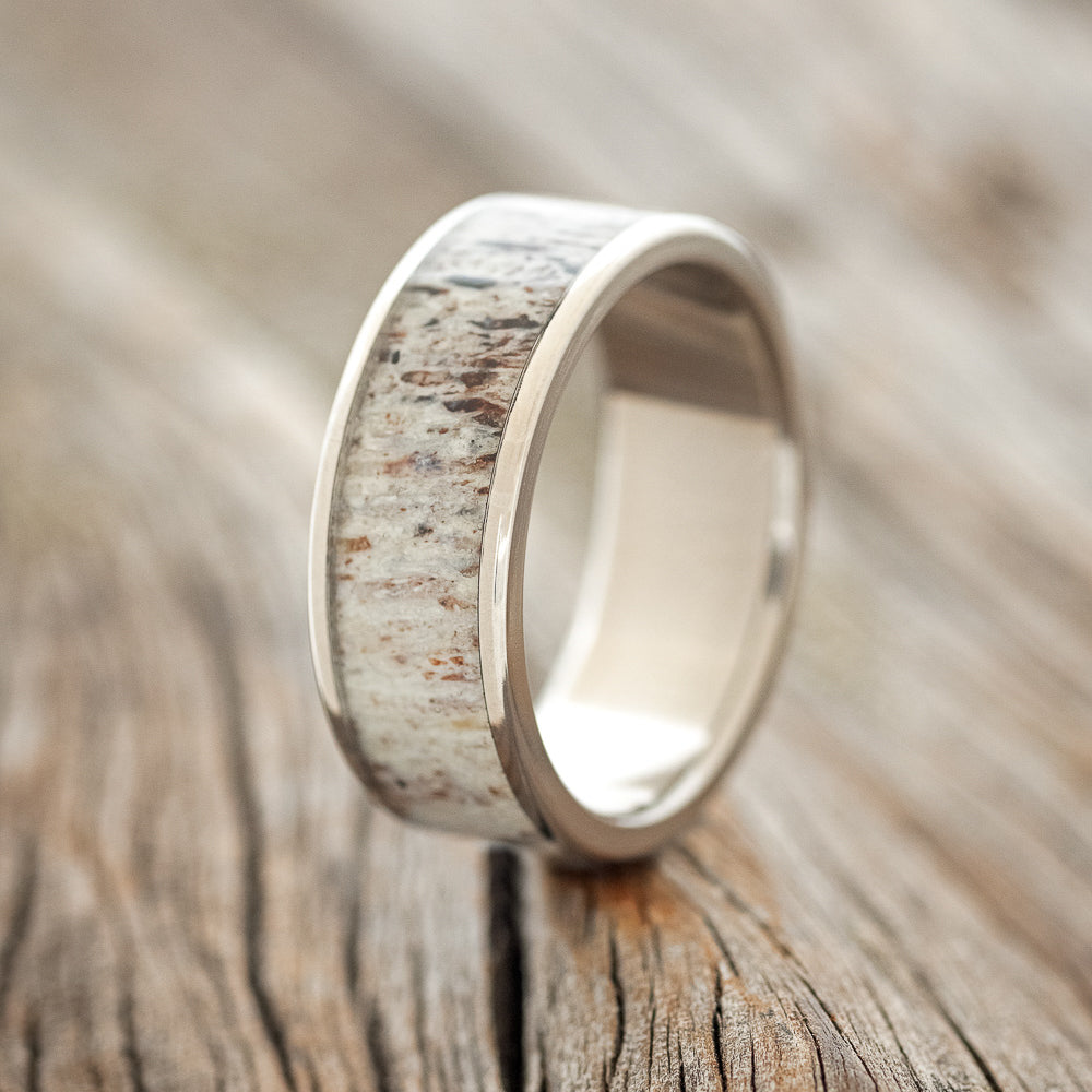 "RAINIER" - ANTLER WEDDING BAND-11