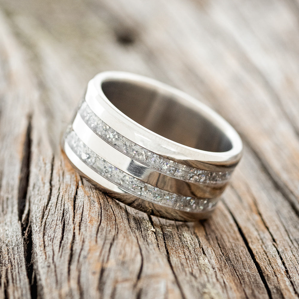 DIAMOND DUST WEDDING BAND-2