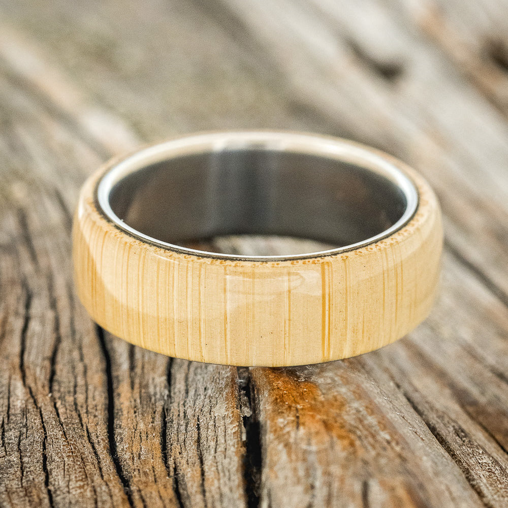 "HAVEN" - BASEBALL BAT WEDDING BAND-3