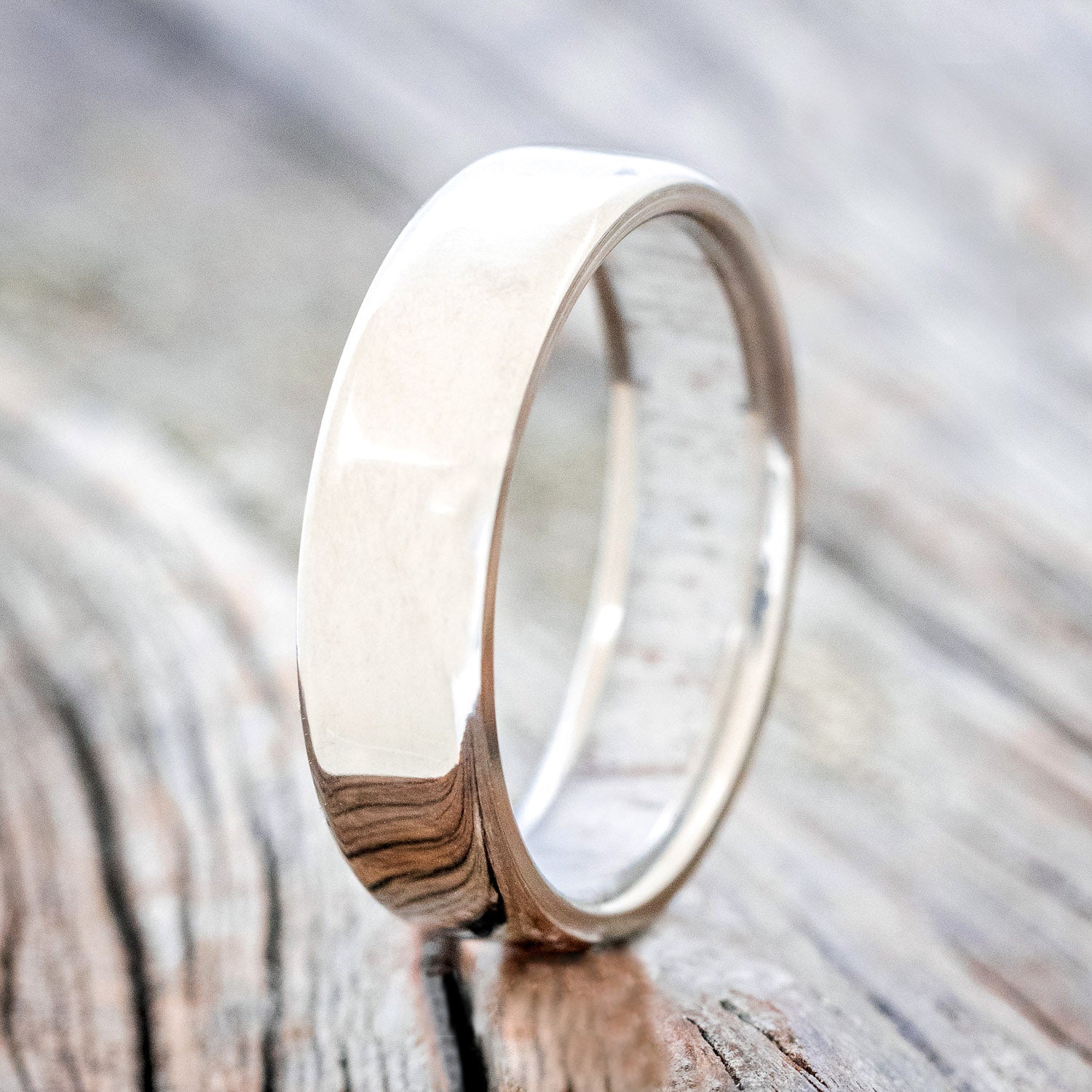 MATCHING SET OF ANTLER LINED WEDDING BANDS-4