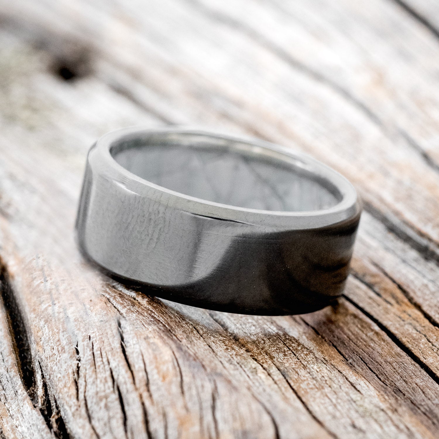 MOTHER OF PEARL LINED WEDDING RING-3