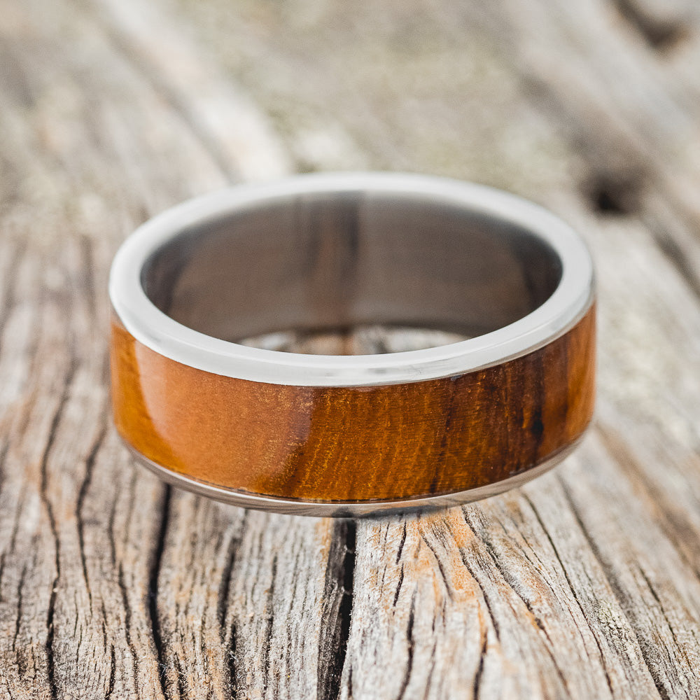 "RAINIER" - IRONWOOD WEDDING BAND-3