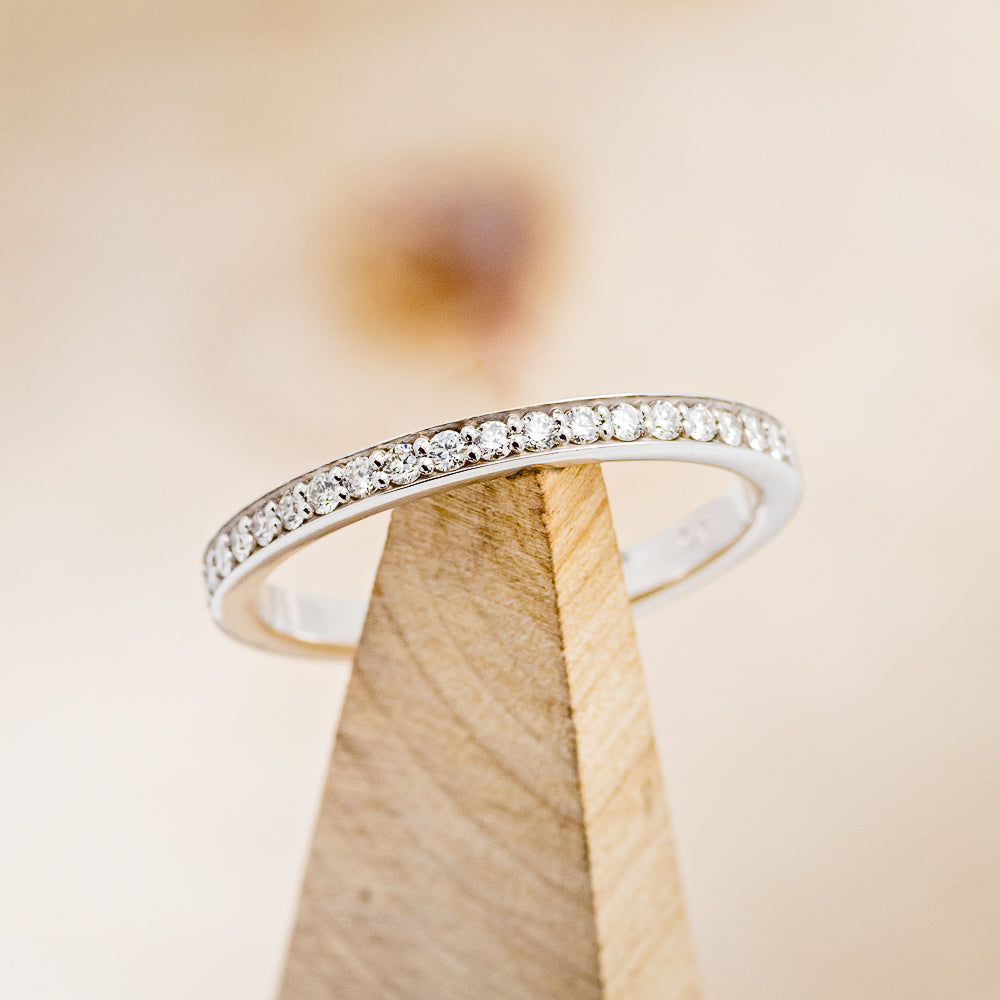 "STELLA" - DIAMOND STACKING WEDDING BAND-7