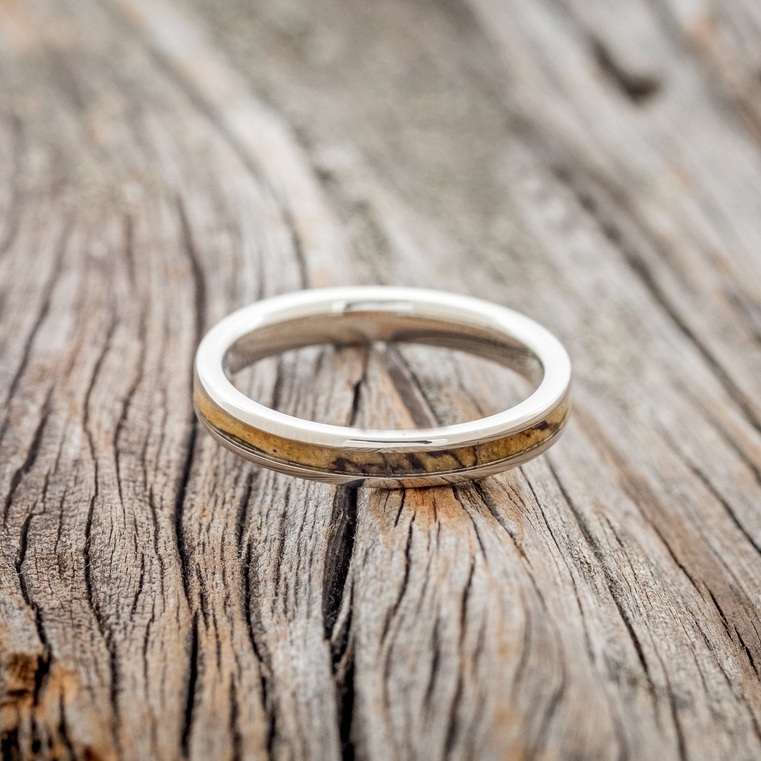 "ETERNA" - SPALTED MAPLE STACKING BAND-10