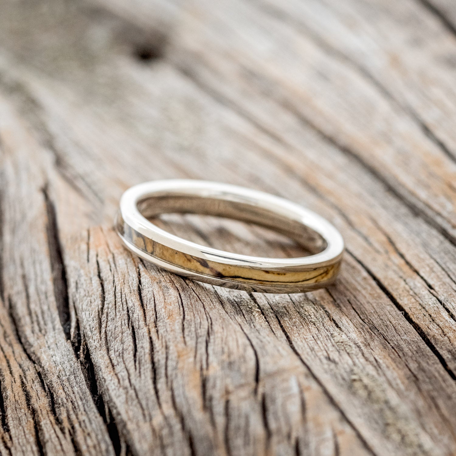 "ETERNA" - SPALTED MAPLE STACKING BAND-9