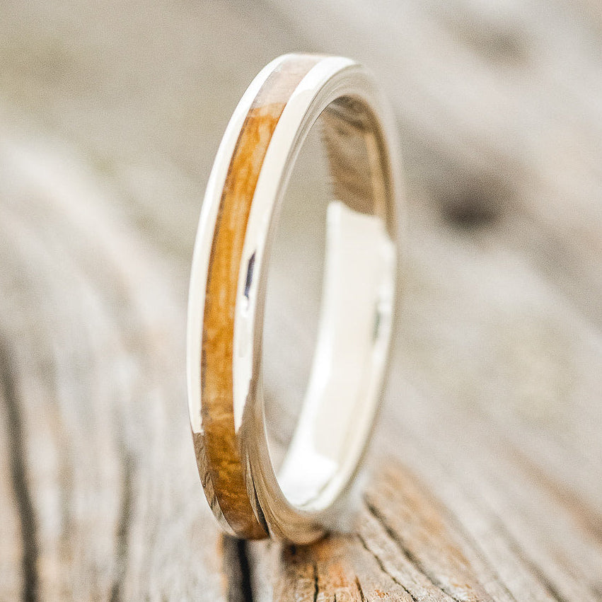 "ETERNA" - WHISKEY BARREL OAK STACKING BAND-4