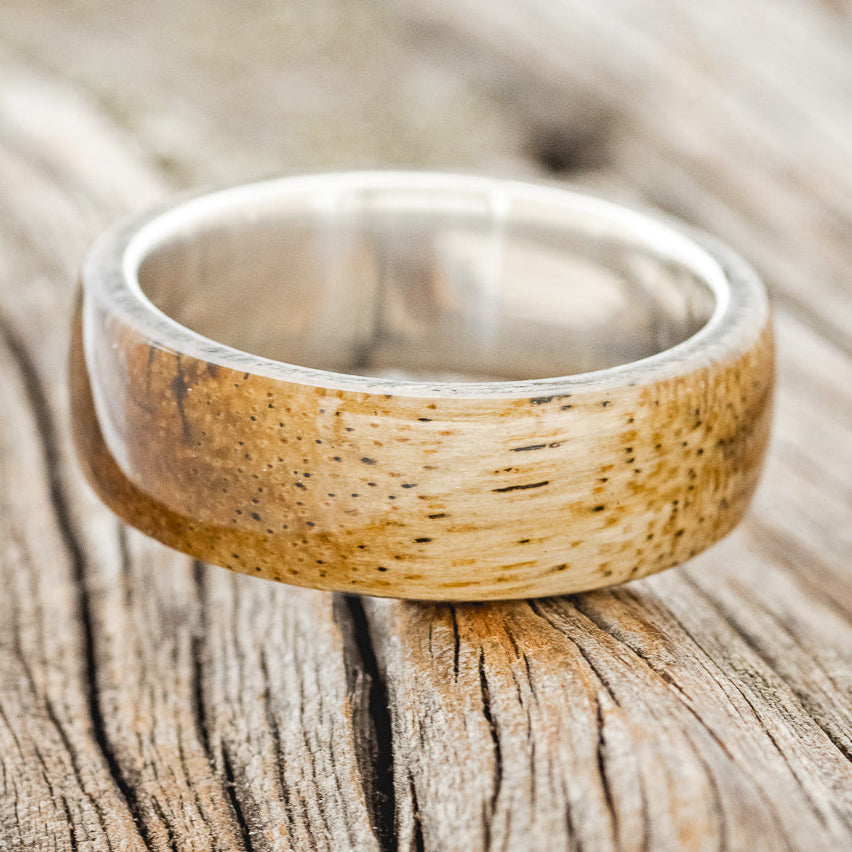 "HAVEN" - SPALTED MAPLE WEDDING RING-6
