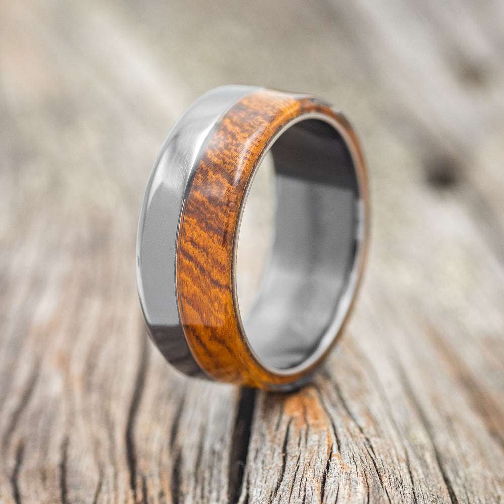 "LEDGER" - IRONWOOD WEDDING BAND-7