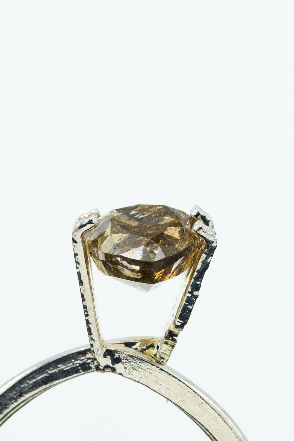 "DUCHESS" PEAR SHAPED CHAMPAGNE DIAMOND-6