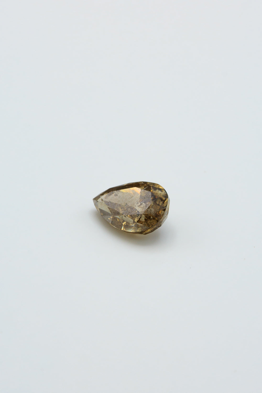 "DUCHESS" PEAR SHAPED CHAMPAGNE DIAMOND-3