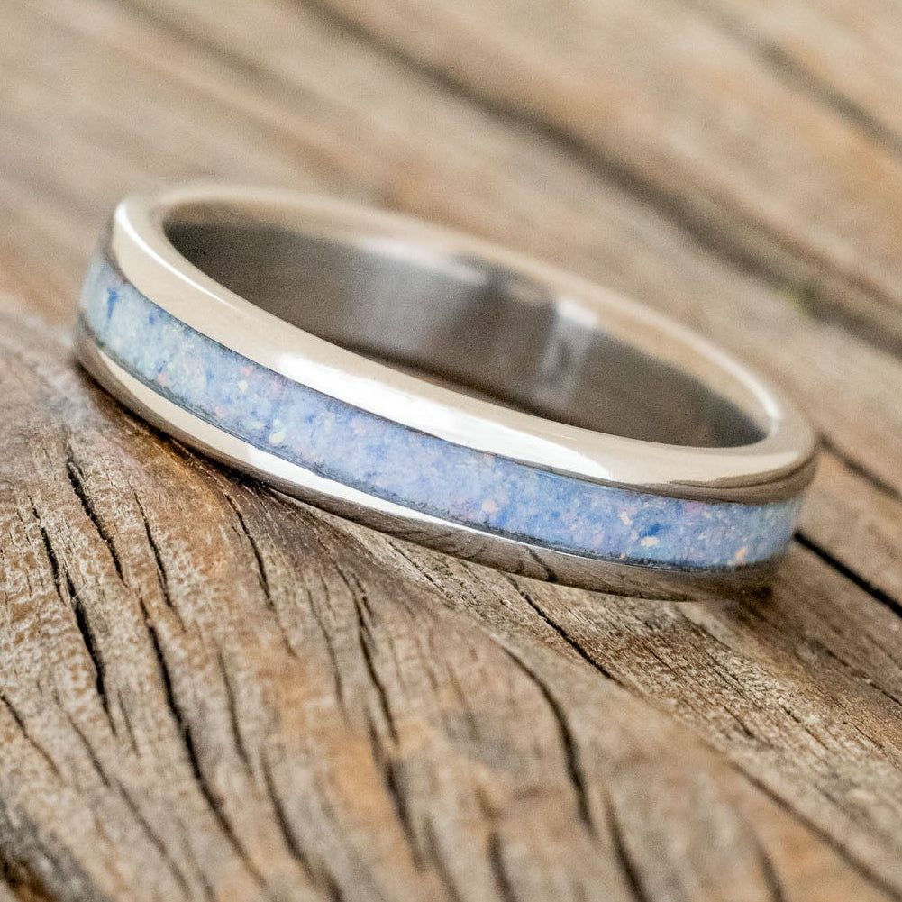 "PERENNA" - COTTON CANDY OPAL STACKING BAND-2