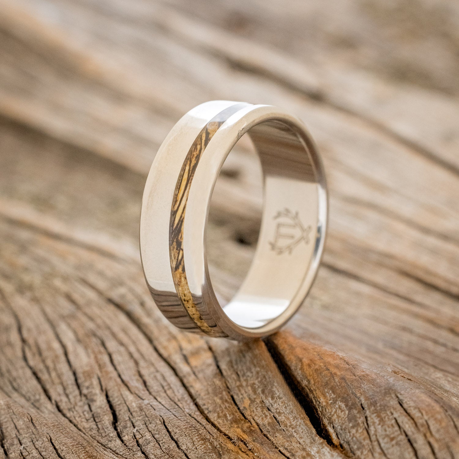 "VERTIGO" - MATCHING SPALTED MAPLE WEDDING BANDS-2