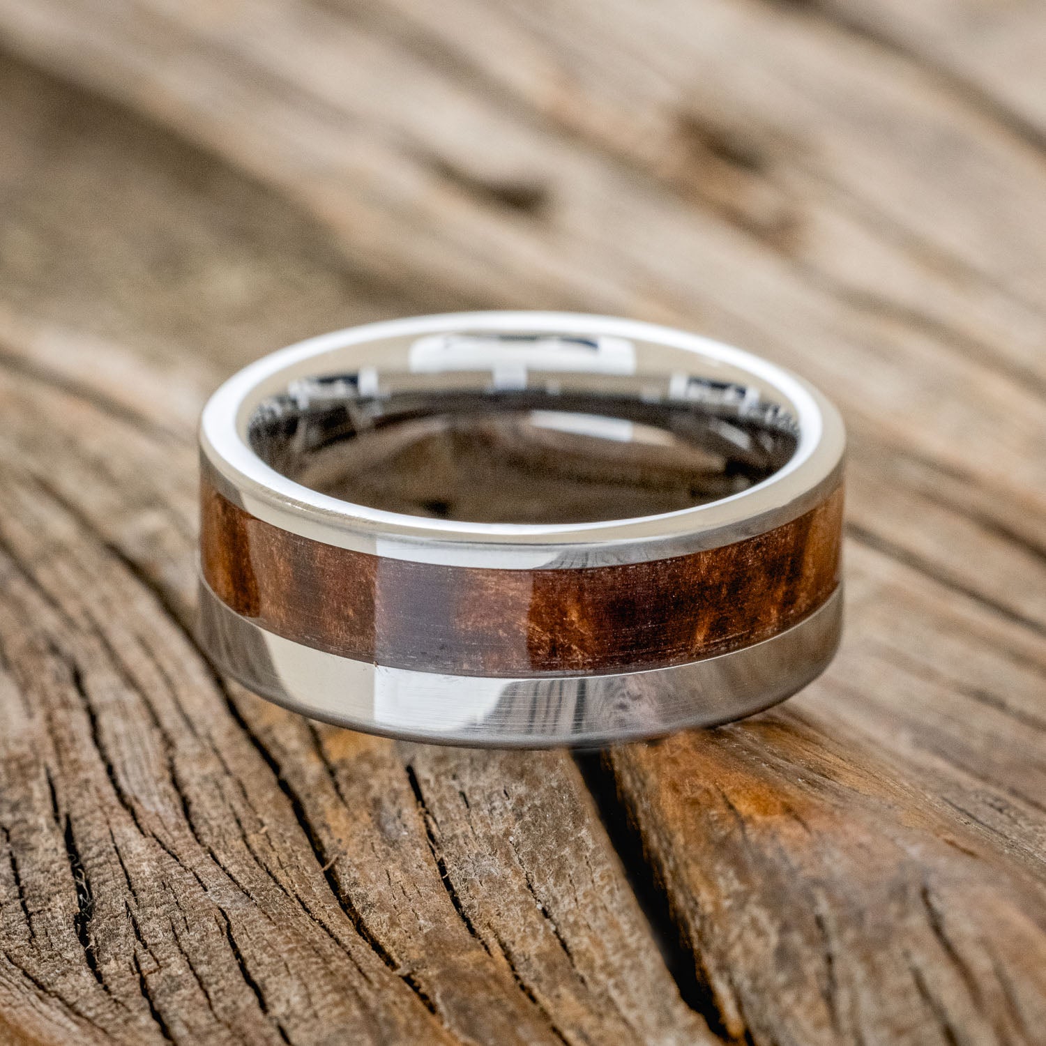 "TANNER" - REDWOOD WEDDING BAND-6
