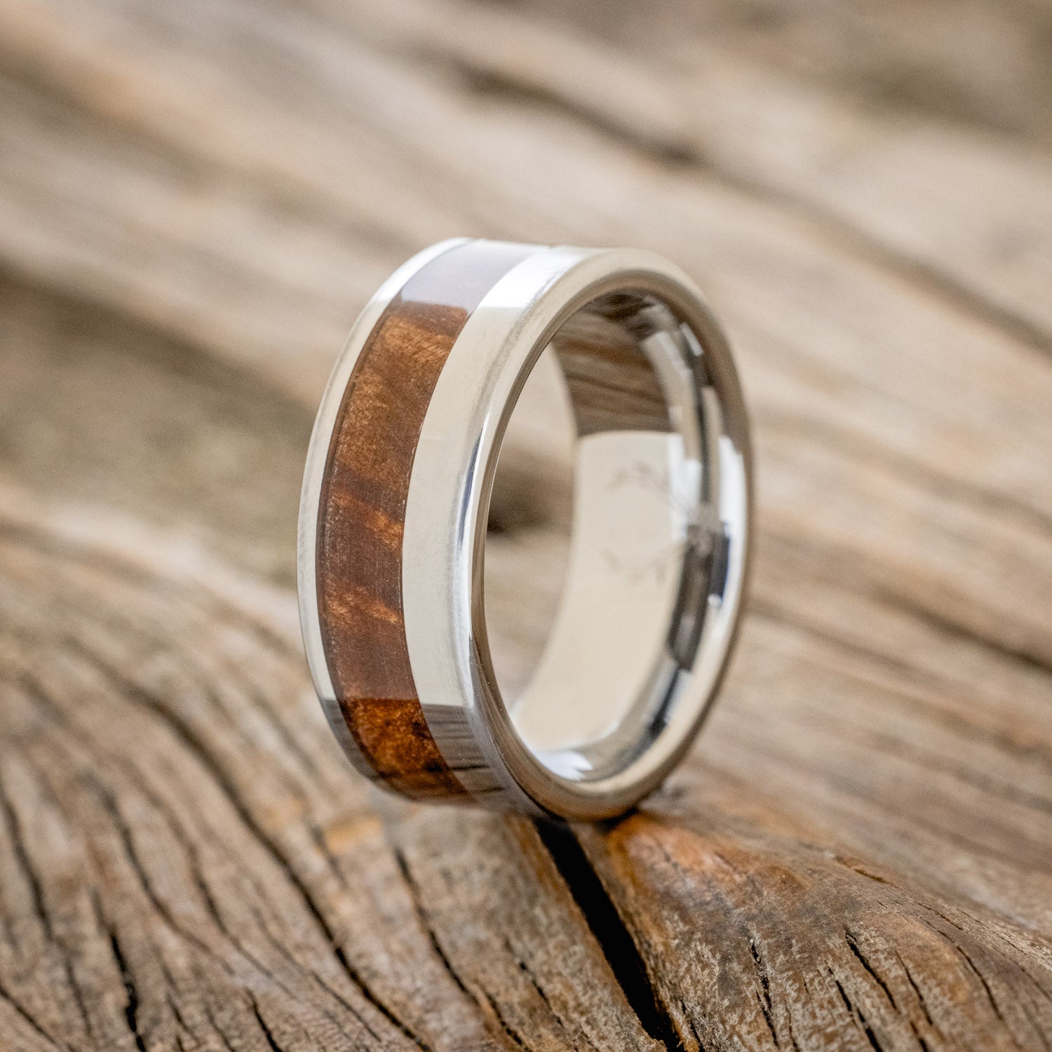 "TANNER" - REDWOOD WEDDING BAND-4