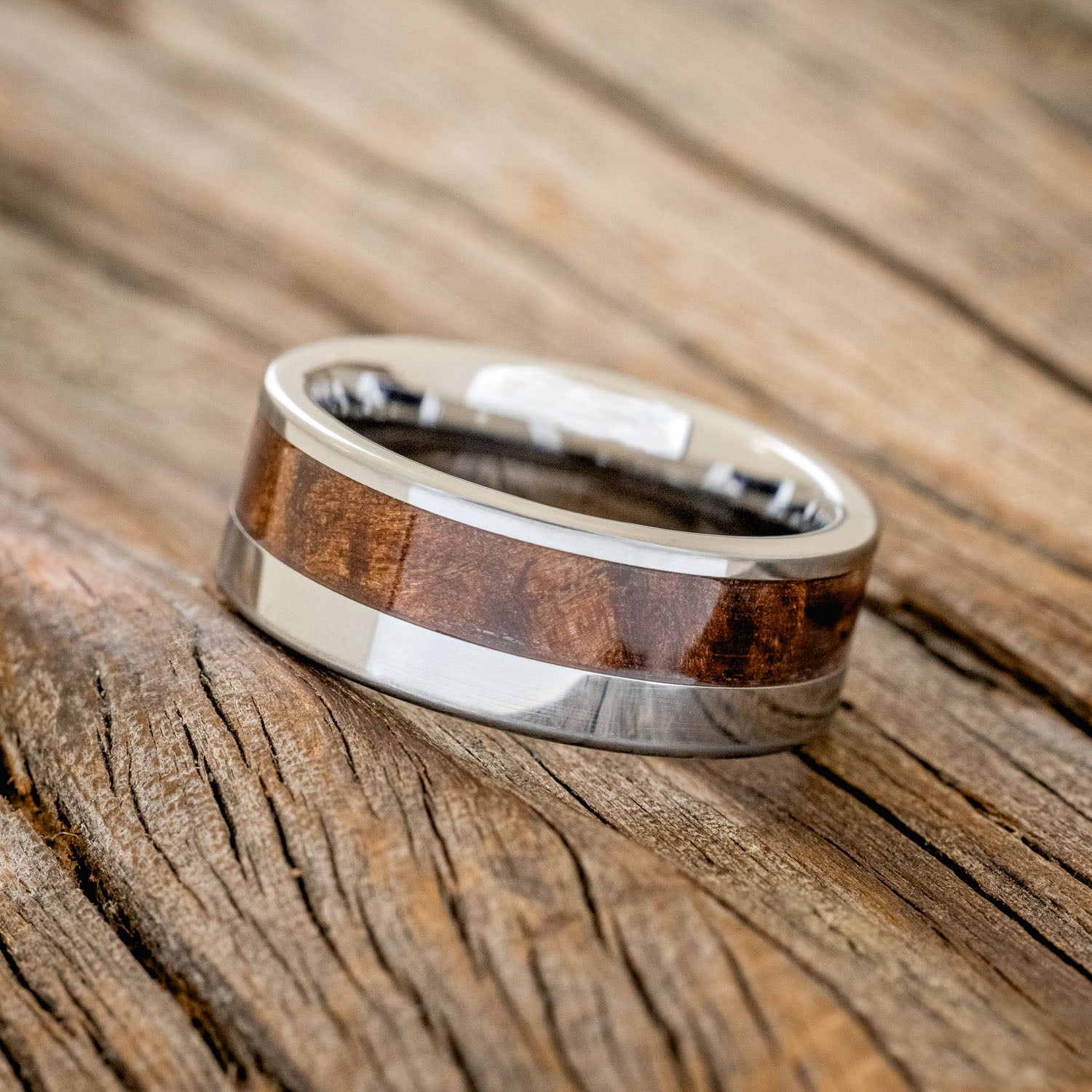"TANNER" - REDWOOD WEDDING BAND-5