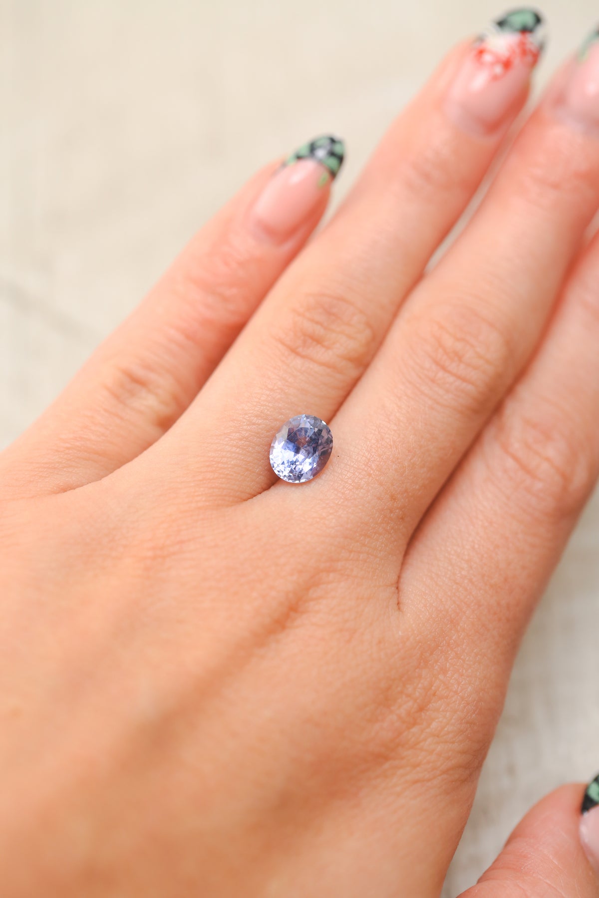 "TYRIAN" - OVAL PURPLE MONTANA SAPPHIRE-7