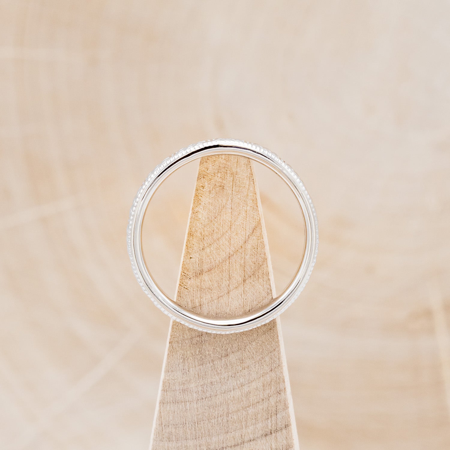 CELTIC SAILOR'S KNOT ENGRAVED STACKING BAND-6