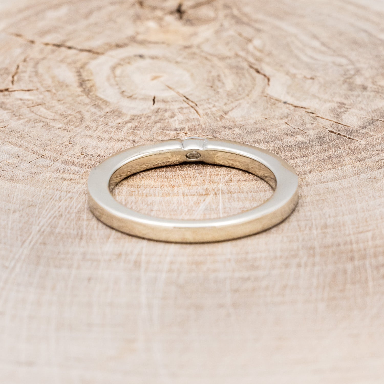 "ELBA" - MARQUISE MOISSANITE ENGAGEMENT RING WITH TURQUOISE INLAYS-5