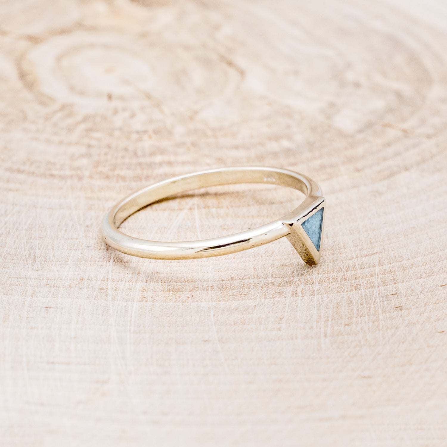 "MERA" - TURQUOISE TRIANGLE STACKING BAND-8