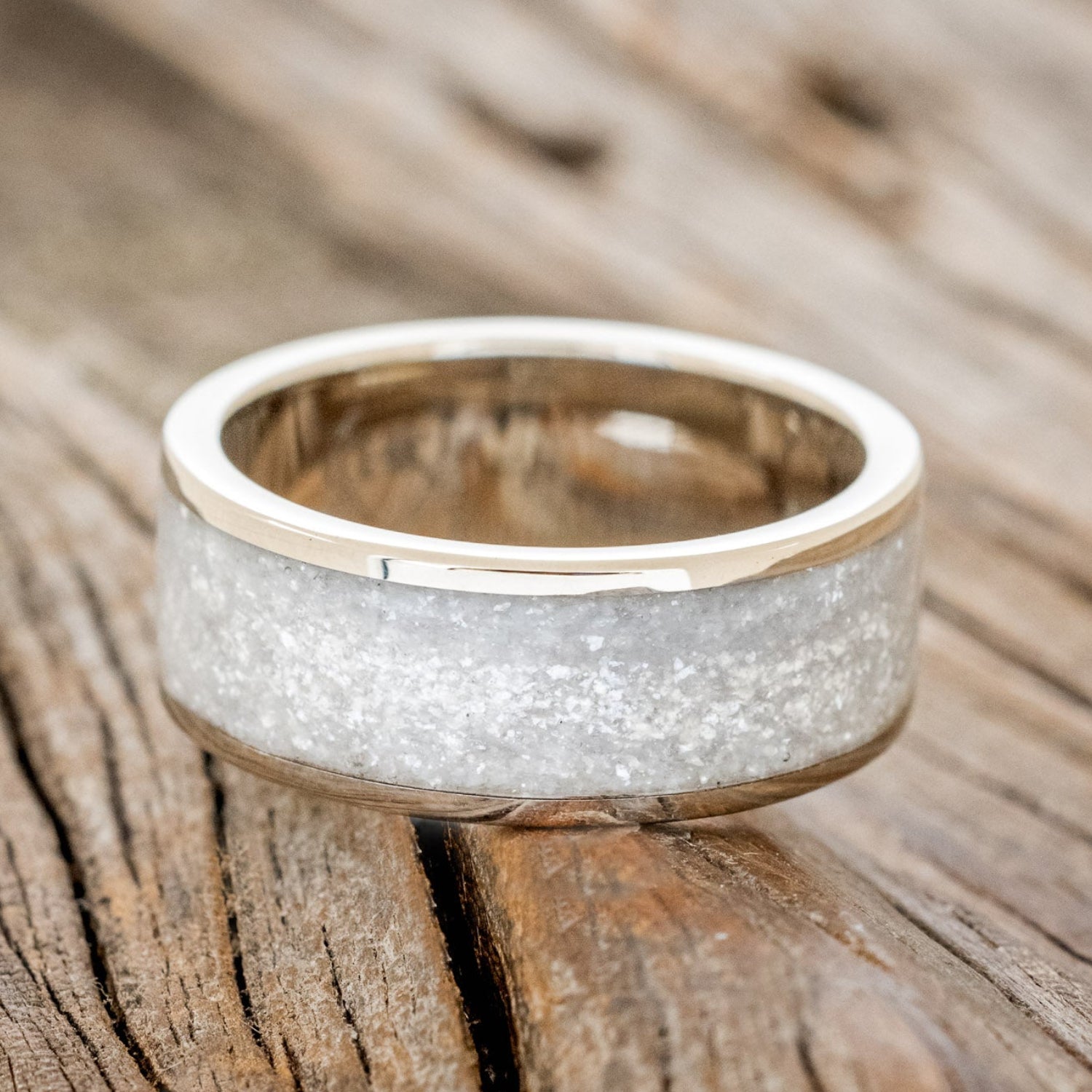 "RAINIER" - DIAMOND DUST WEDDING RING-12