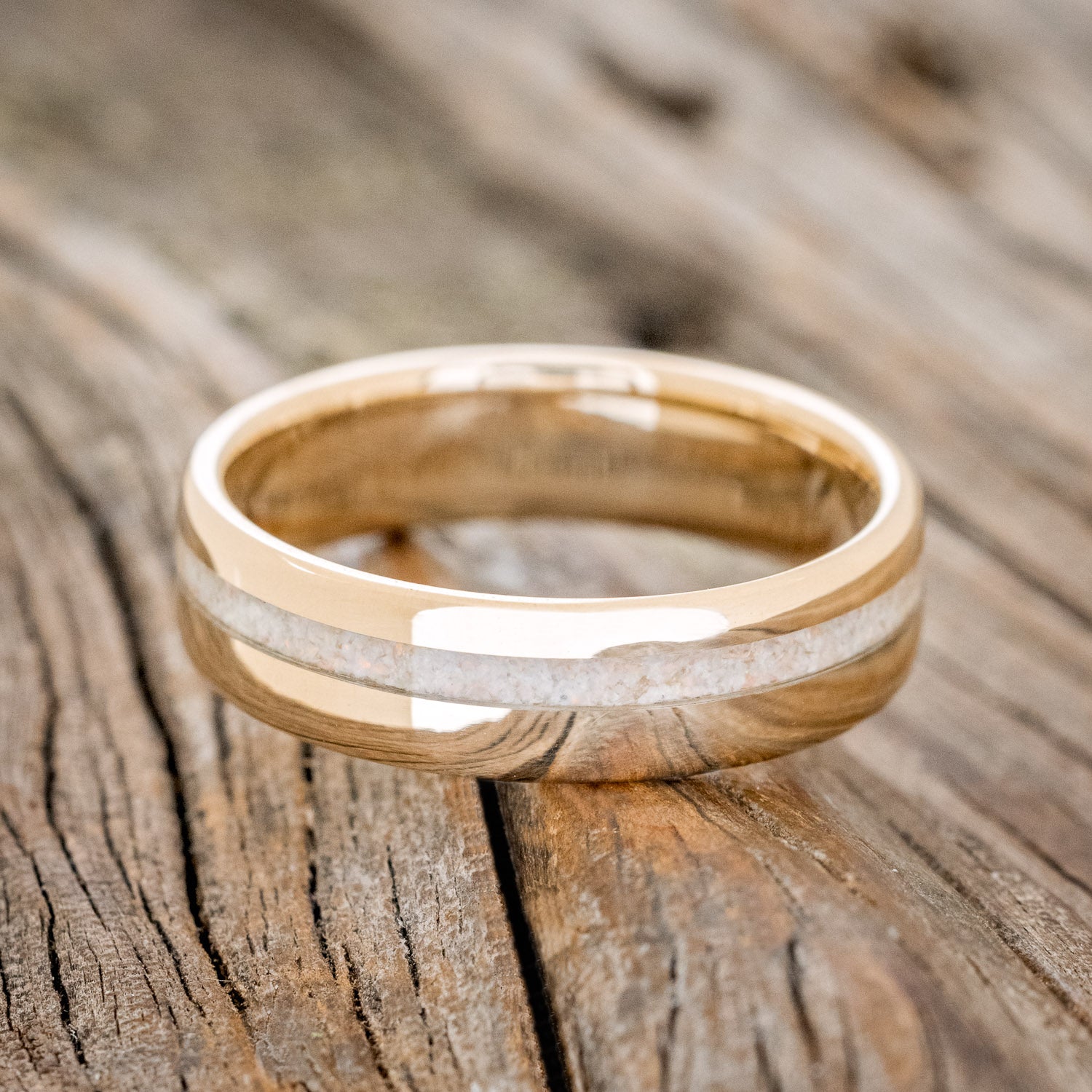 "VERTIGO" - FIRE & ICE OPAL WEDDING BAND-9